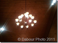 The new chanderliers! One of them at least...