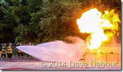 Natural Gas Live Burn Drill
