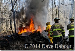 Pohatcong Twp Brush Fire