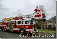 Santa Comes to Greenwich Twp