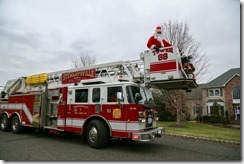 Santa Comes to Greenwich Twp