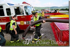 Warren Countywide Fire Dept. Tanker Shuttle Drill