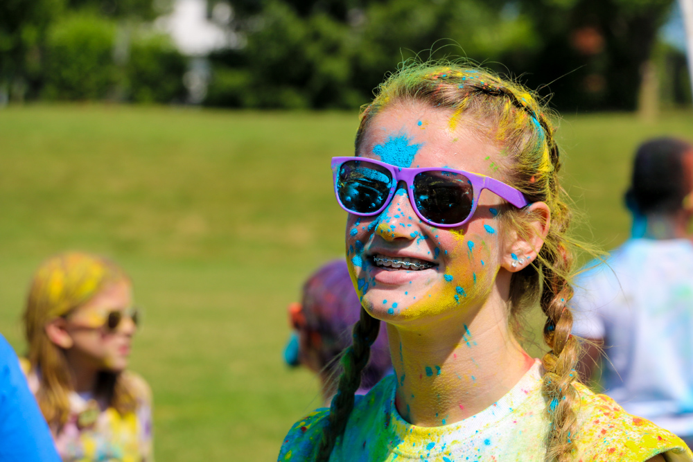 Stinger Sprint 2015 included a Color Run this year. This was followed by an "After Blast" party. Photo by DAVE DABOUR