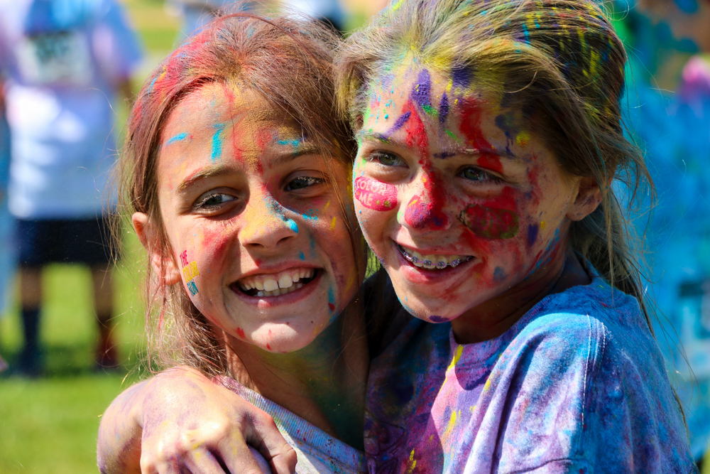 Stinger Sprint 2015 included a Color Run this year. This was followed by an "After Blast" party. Photo by DAVE DABOUR