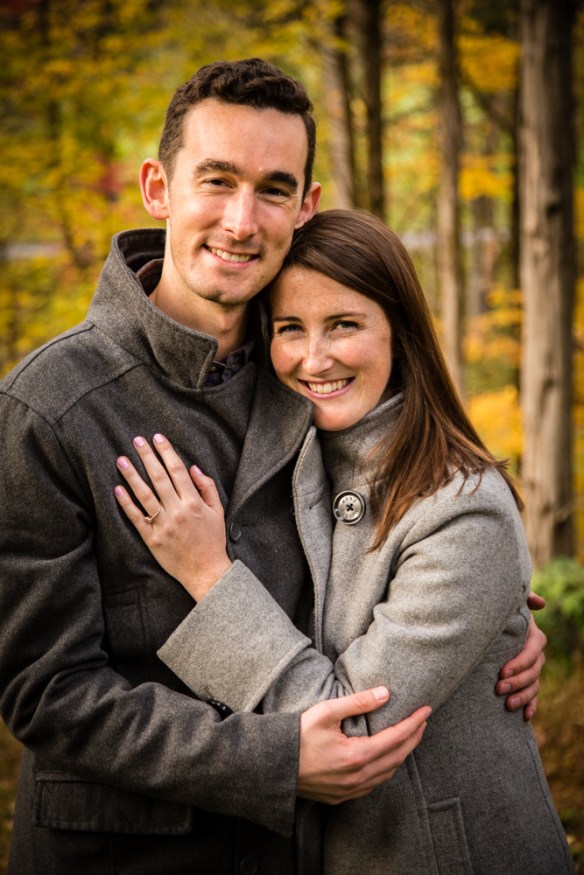 Portraits of the Carr-Jones family and Austin and Erin at their Engagement Party on October 24, 2015. Photo by DAVE DABOUR