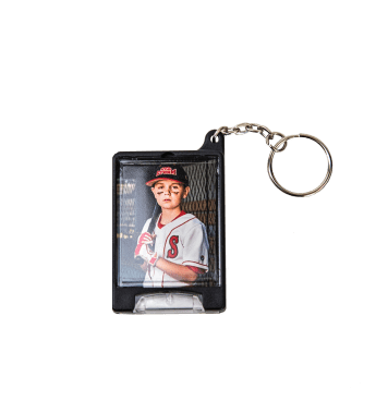 Small flashlight key chain