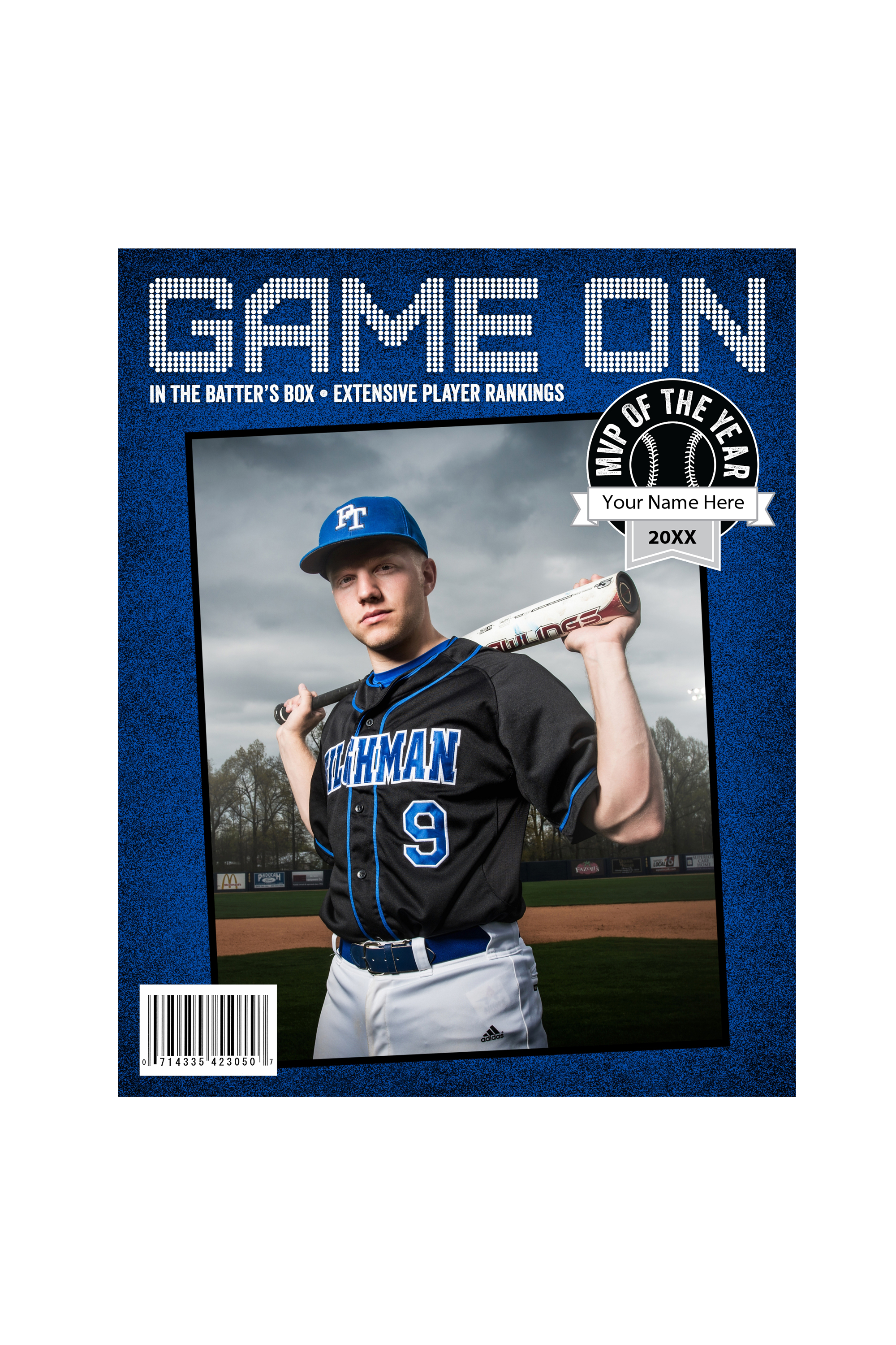 8 x 10 Magazine cover