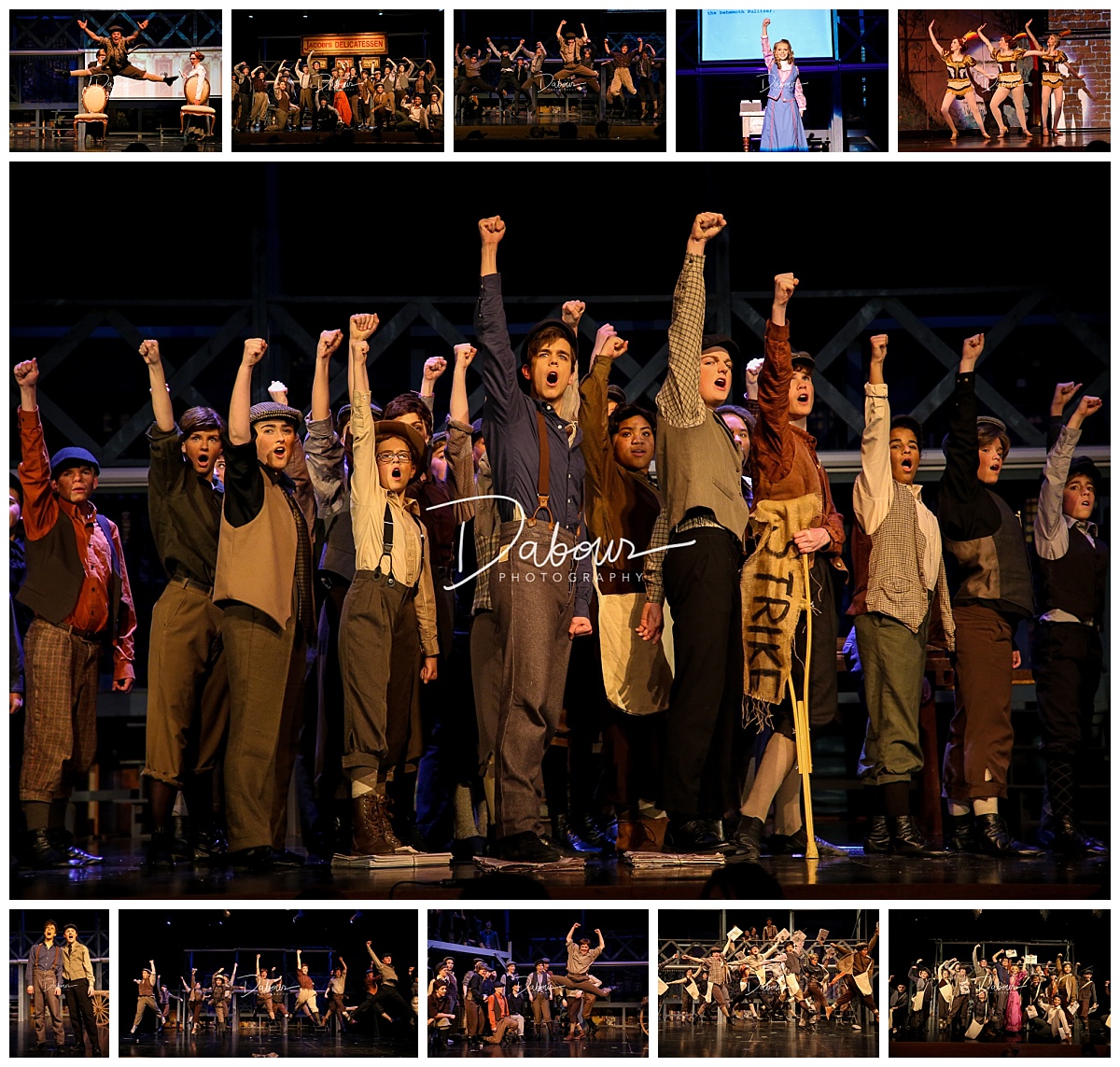 brooklyn cast,newsies,skit,