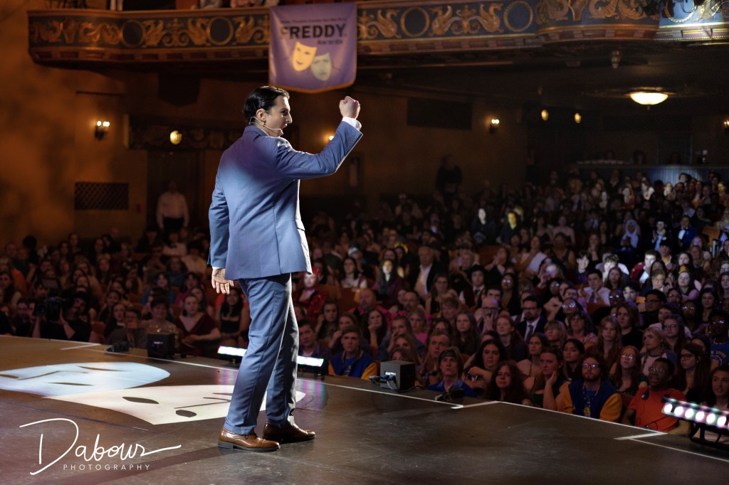 Back stage photos from the 2024 Freddy Awards ceremony. Photo by DAVE DABOUR Photography