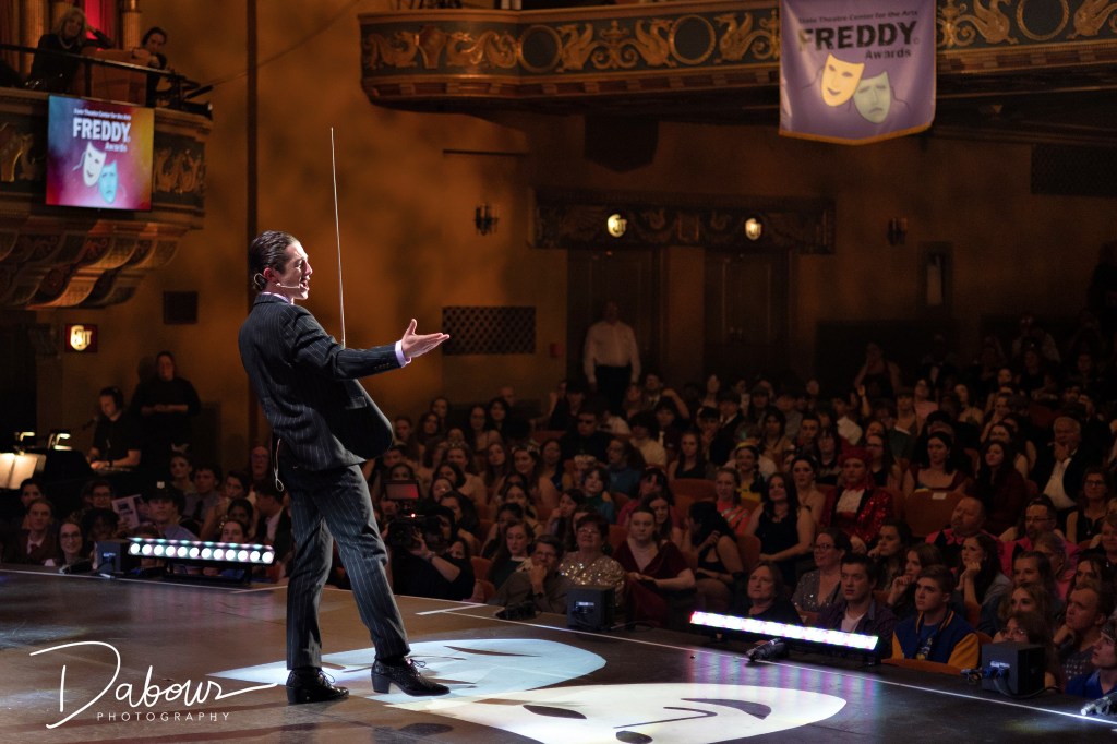 Back stage photos from the 2024 Freddy Awards ceremony. Photo by DAVE DABOUR Photography