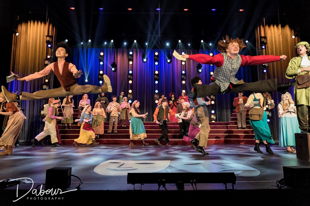 Emmaus High School performs a number from 'Cinderella' at the 2024 Freddy Awards at the State Theatre. Photo by DAVE DABOUR Photography