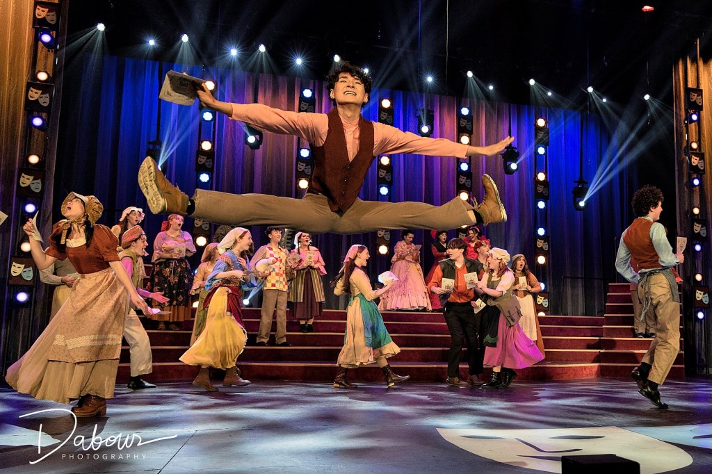 Emmaus High School performs a number from 'Cinderella' at the 2024 Freddy Awards at the State Theatre. Photo by DAVE DABOUR Photography