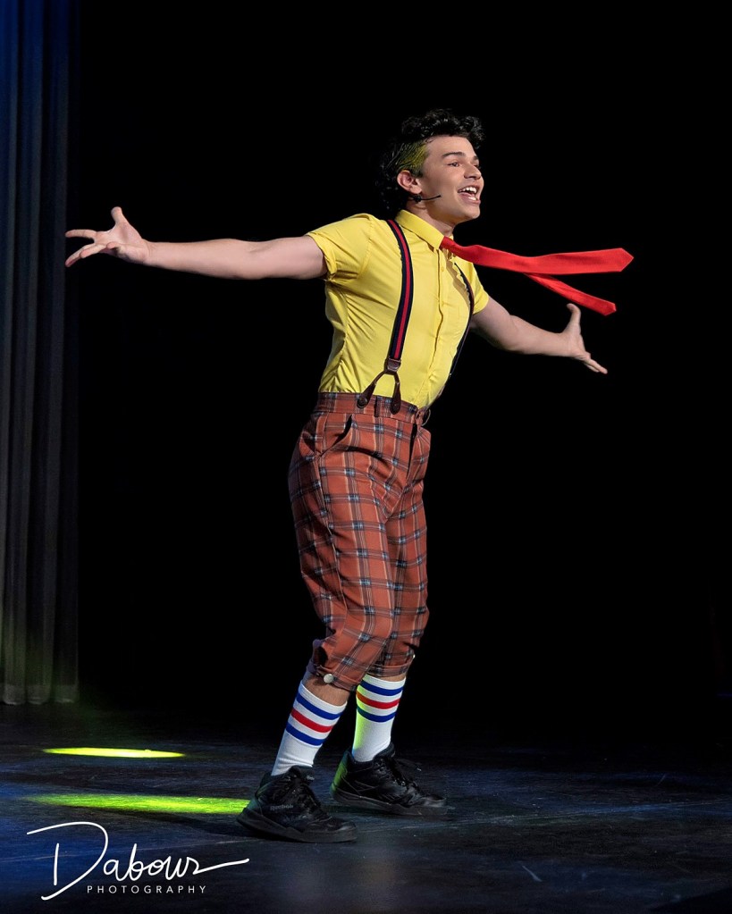 Parkland Area High School performs a number from 'SpongeBob' at the 2024 Freddy Awards at the State Theatre. Photo by DAVE DABOUR Photography