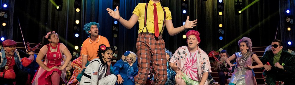 Parkland Area High School performs a number from 'SpongeBob' at the 2024 Freddy Awards at the State Theatre. Photo by DAVE DABOUR Photography