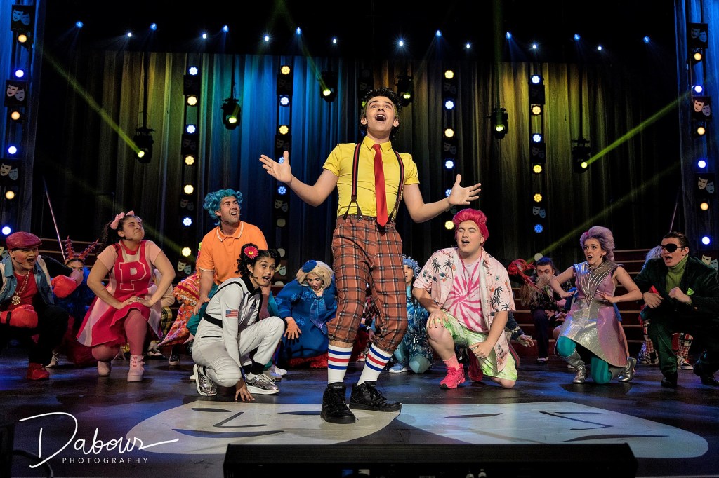 Parkland Area High School performs a number from 'SpongeBob' at the 2024 Freddy Awards at the State Theatre. Photo by DAVE DABOUR Photography