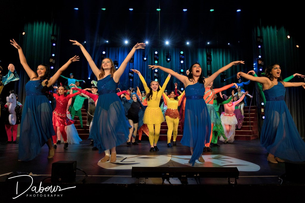 Nazareth Area High School performs a number from 'The Little Mermaid' at the 2024 Freddy Awards at the State Theatre. Photo by DAVE DABOUR Photography