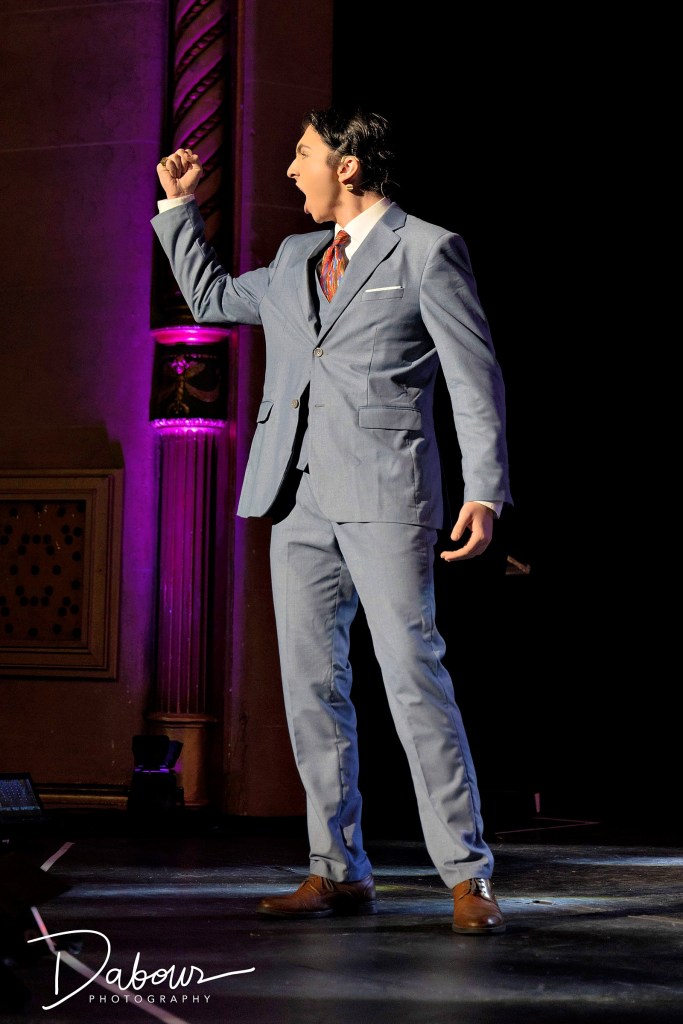Male soloists perform at the 2024 Freddy Awards at the State Theatre. Photo by DAVE DABOUR Photography
