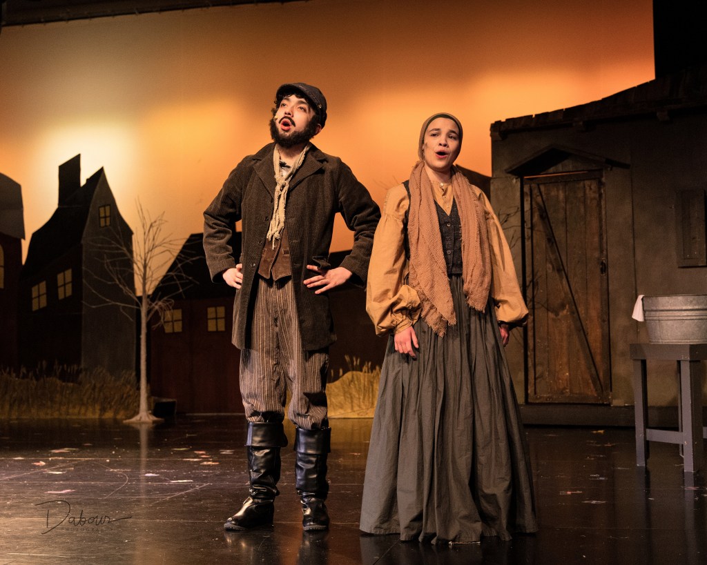 Publicity show photographs for Voorhees High School Dram Club upcoming production of 'Fiddler on the Roof' April 2025. Photo by DAVE DABOUR Photography