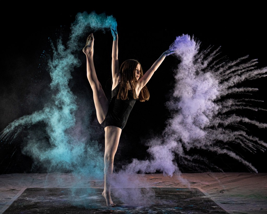 Powder dance portrait session now available at Dabour Photography