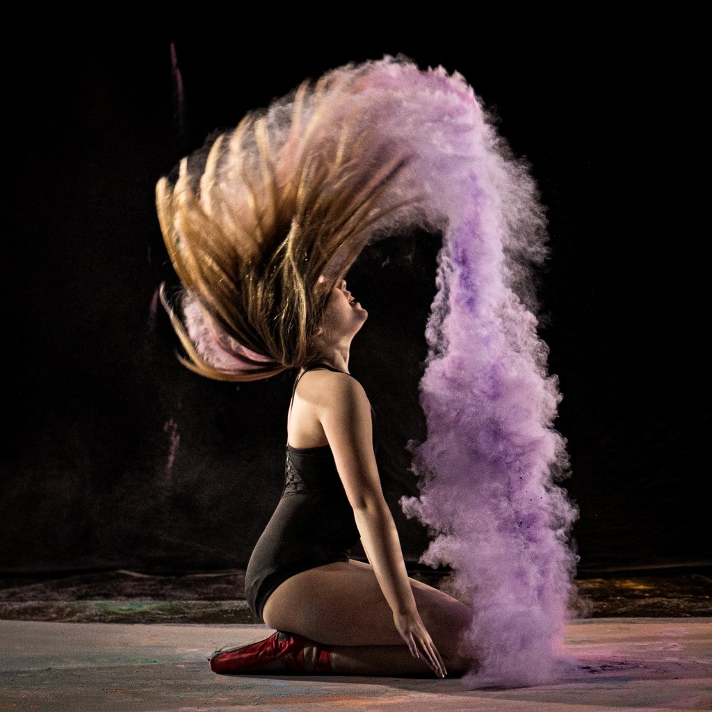 Powder dance portrait session now available at Dabour Photography