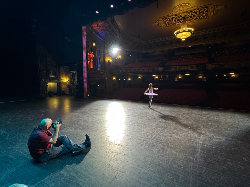 Dabour Photography photographs his dance ambassadors at the State Theatre
