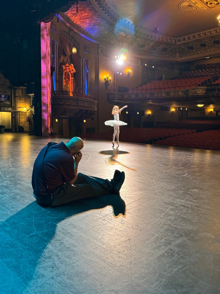 Dabour Photography photographs his dance ambassadors at the State Theatre